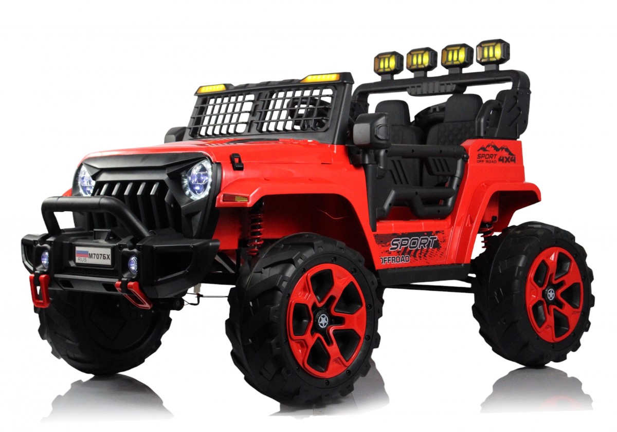 Детская машина JEEP М555БХ NEW красная