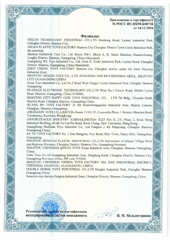 сертификат на электромобили