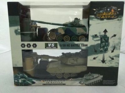 Танковый бой на радиоуправлении 1/28 ZTZ99 vs M1 Abrams ZEGAN 99829